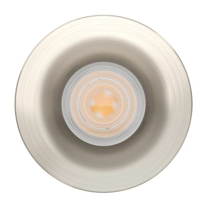 Eglo - LED-Einbauleuchte für Badezimmer LED/4,9W/230V 2700/4000/6500K Ø 8,8 cm IP65 mattchrom