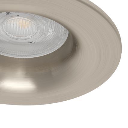 Eglo - LED-Einbauleuchte für Badezimmer LED/4,9W/230V 2700/4000/6500K Ø 8,8 cm IP65 mattchrom