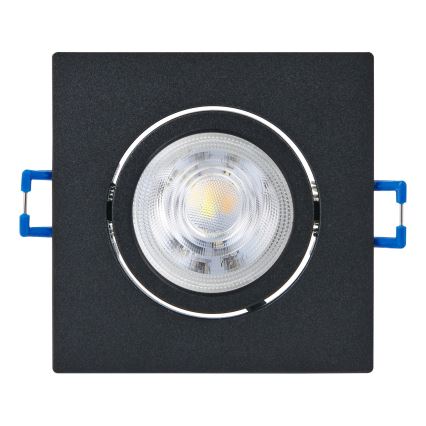 Eglo - 3er-Set dimmbare LED-Einbauleuchten LED/6,4W/230V 8,8x8,8 cm schwarz