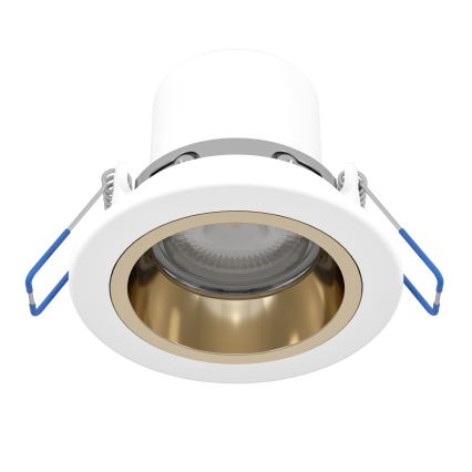 Eglo - Dimmbare LED-Deckeneinbauleuchte für Badezimmer LED/4,8W/230V 2700/4000/6500K IP44 weiß/gold