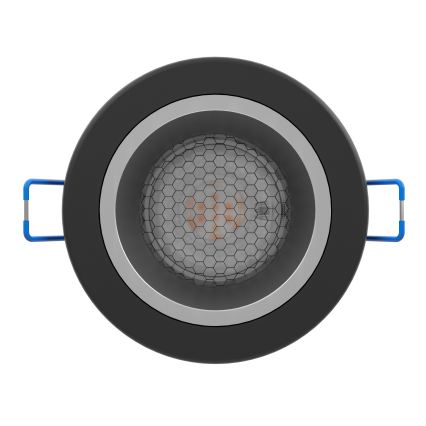 Eglo - LED RGBW dimmbare Einbauleuchte für Badezimmer LED/4,8W/230V 2700-6500K IP44 schwarz