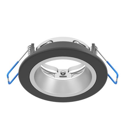 Eglo - LED RGBW dimmbare Einbauleuchte für Badezimmer LED/4,8W/230V 2700-6500K IP44 schwarz