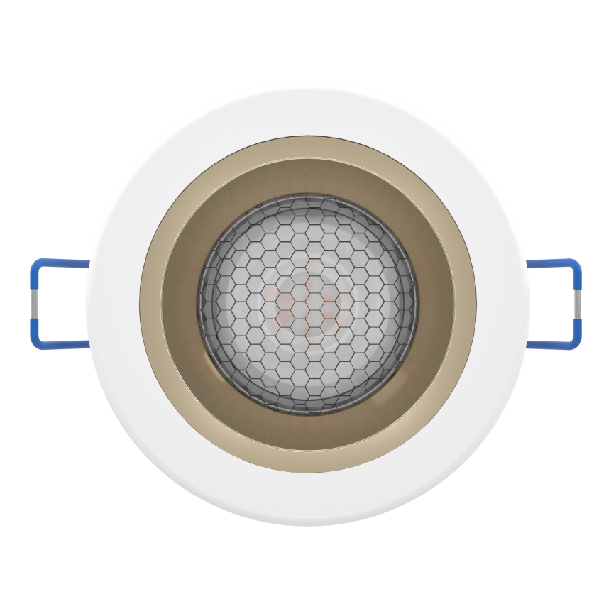 Eglo - LED RGBW dimmbare Badezimmer-Einbauleuchte LED/4,8W/230V 2700-6500K IP44 weiß/gold