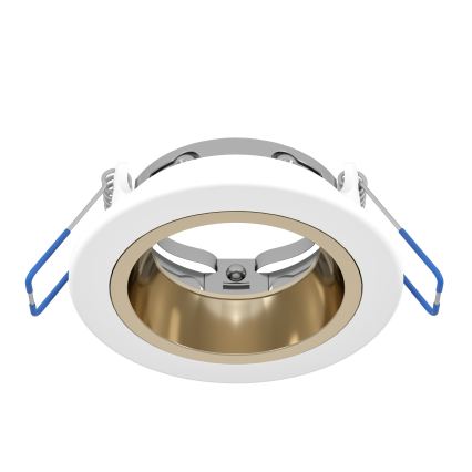 Eglo - LED RGBW dimmbare Badezimmer-Einbauleuchte LED/4,8W/230V 2700-6500K IP44 weiß/gold