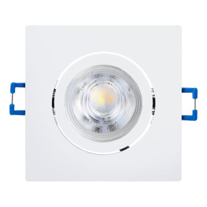 Eglo - 3er-Set dimmbare LED-Einbaustrahler LED/6,4W/230V 8,8x8,8 cm weiß