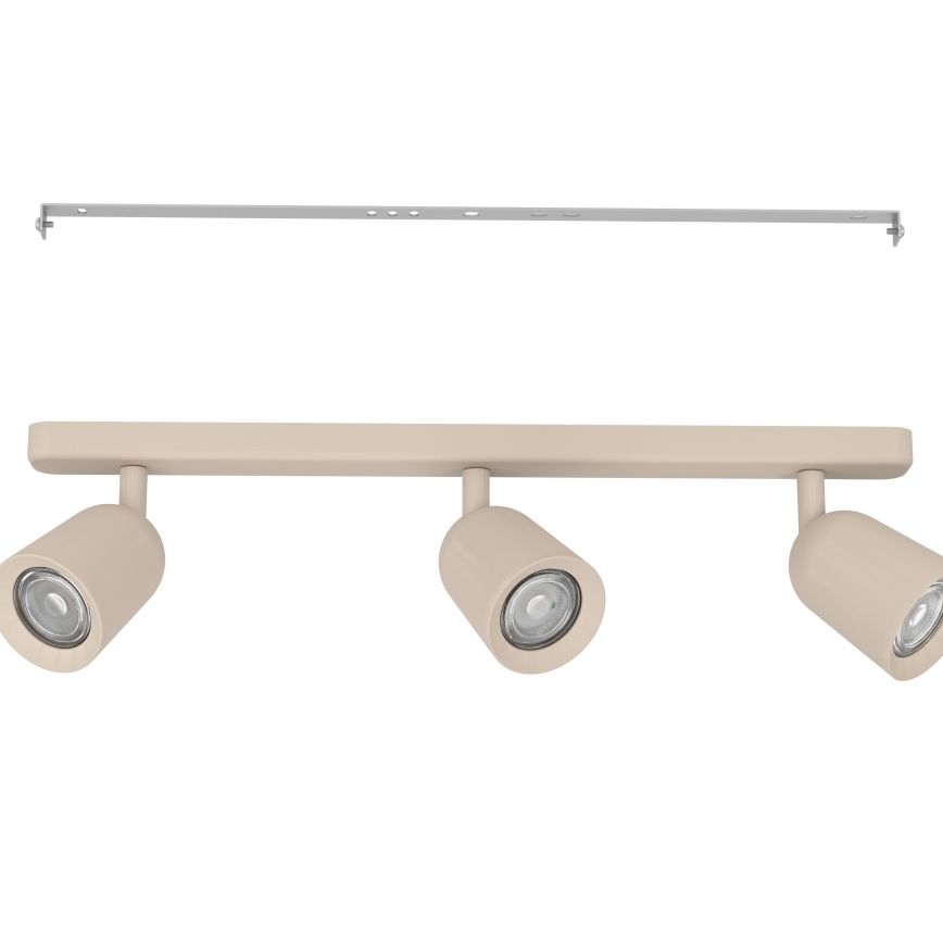Eglo - Deckenstrahler 3xGU10/10W/230V beige