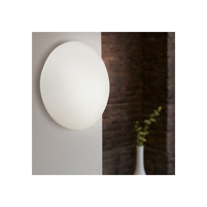 EGLO 91685 - Wanddeckenleuchte LED BARI 1 1xLED/18W weißes Opalglas