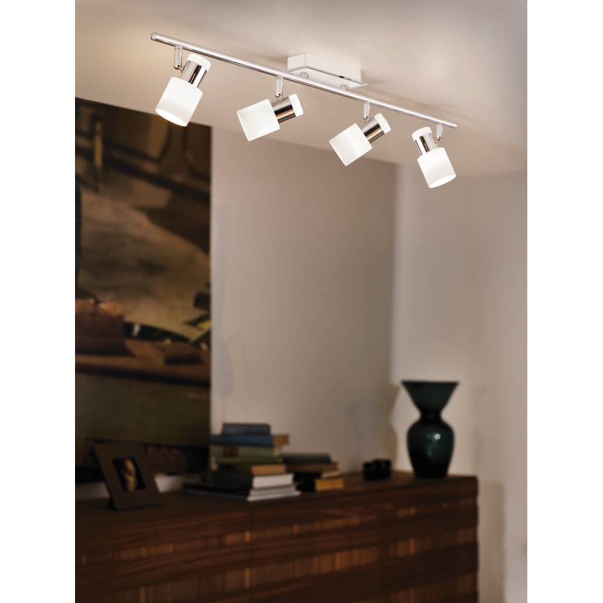 Eglo - LED-Spotleuchte 4xGU10-LED/5W/230V