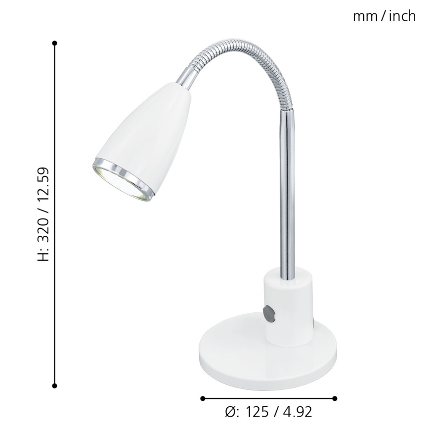 Eglo - Tischleuchte 1xGU10/3W/230V