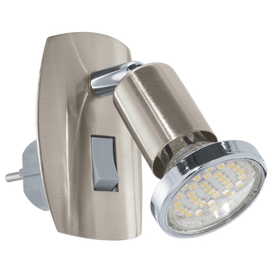 Eglo - LED-Steckdosenleuchte 1xGU10-LED/3W/230V
