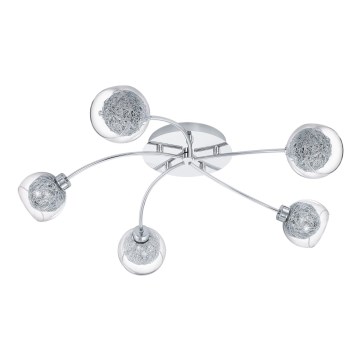 Eglo 93055 - Deckenleuchte  OVIEDO 5XG9/33W/230V
