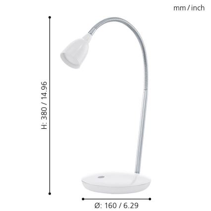 Eglo - LED-Tischleuchte LED/3W/230V