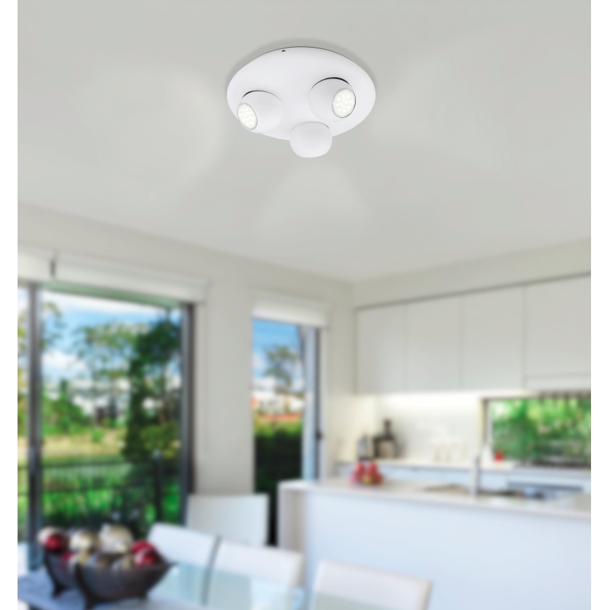 Eglo 93169 - LED-Strahler NORBELLO 3 3xGU10/5W/230V