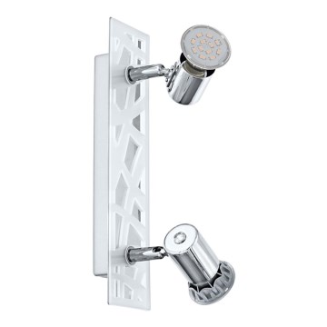 Eglo 93176 - LED-Spotleuchte DAVEN 1 2xGU10-LED/5W/230V