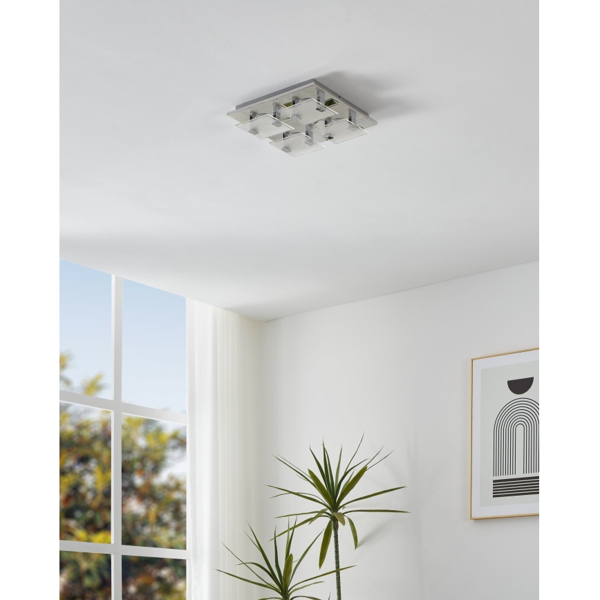 Eglo 93314 - LED-Deckenleuchte VICARO 4xLED/2,5W/230V