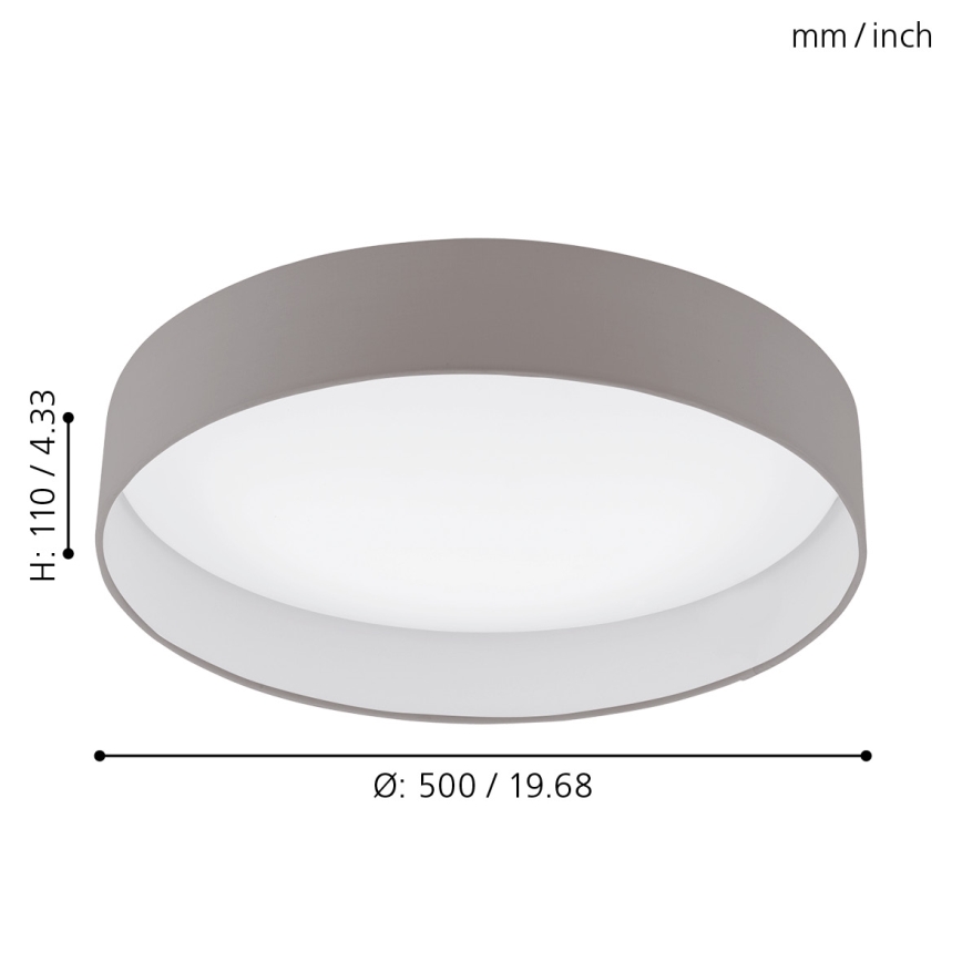 Eglo - LED Deckenleuchte LED/24W/230V