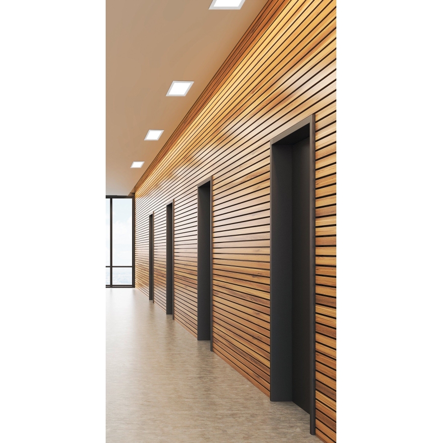 Eglo 94061 - LED-Deckeneinbauleuchte FUEVA 1 LED/10,95W/230V 17x17 cm