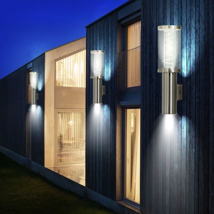 Eglo 94095 - LED-Außenwandleuchte TRONO 2xGU10/5W/230V IP44