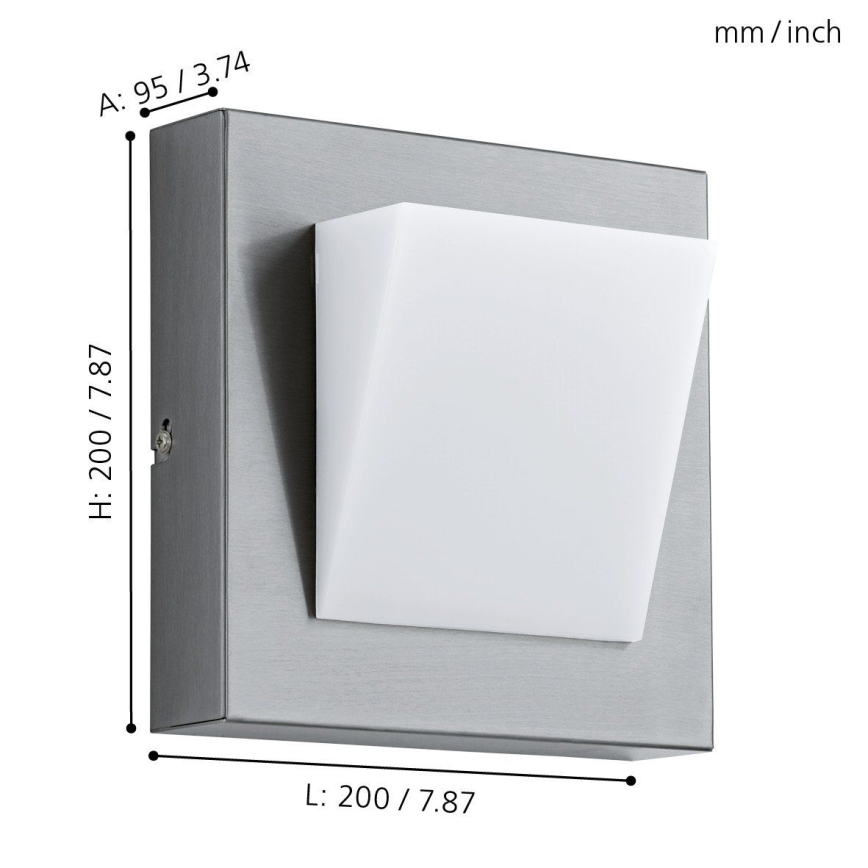 Eglo 94114 - LED Außenleuchte GALARY 1 LED/3,7W/230V IP44