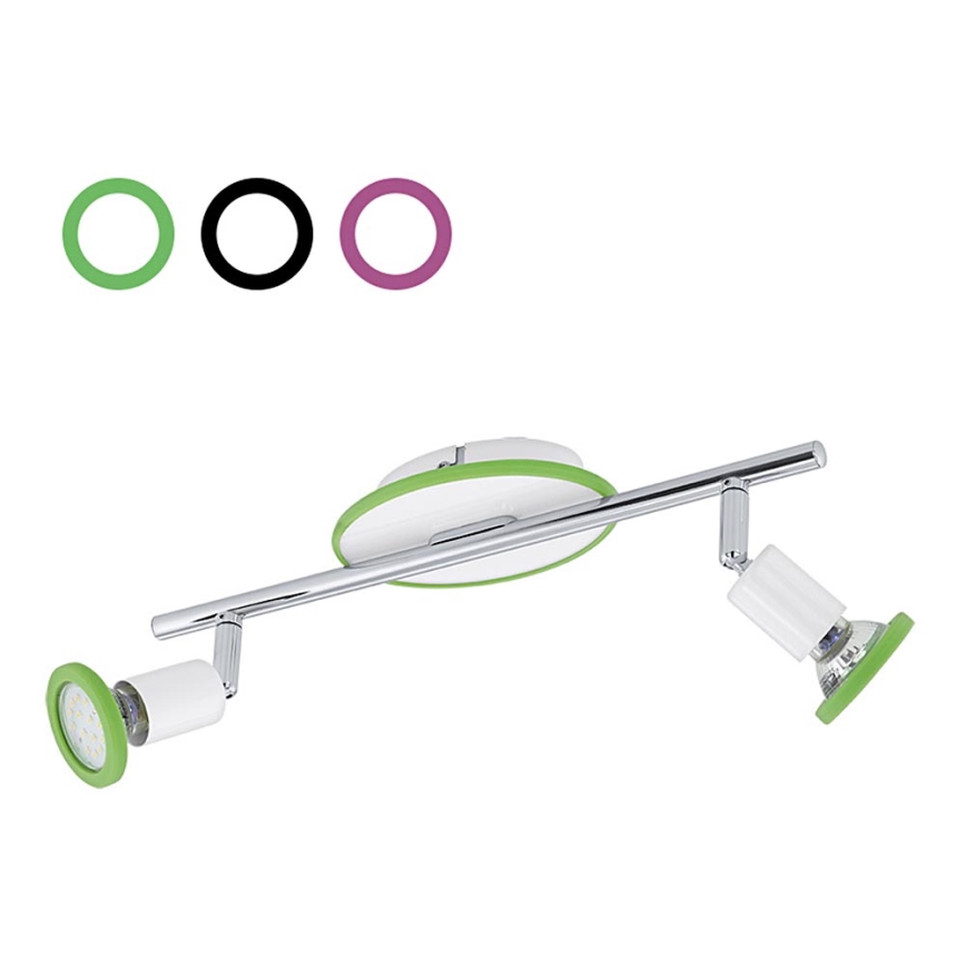 Eglo 94172 - LED-Spotleuchte MODINO 2xGU10/3W/230V