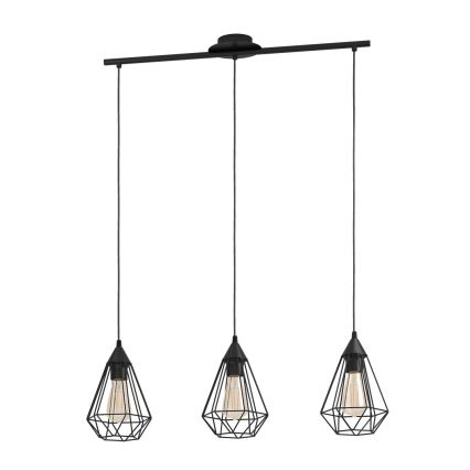 Eglo 94189 - Kronleuchter TARBES 3xE27/60W/230V