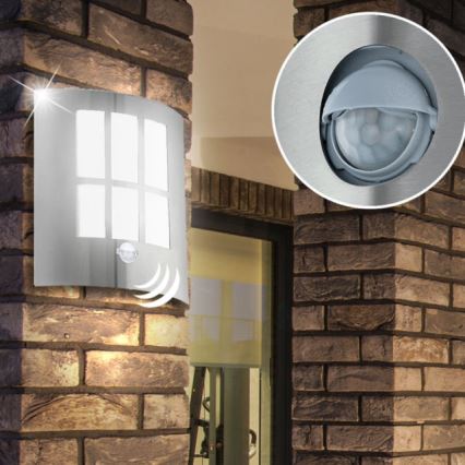 Eglo 94213 - LED Außenleuchten mit Sensor CITY  LED 1xLED/3,7W/230V