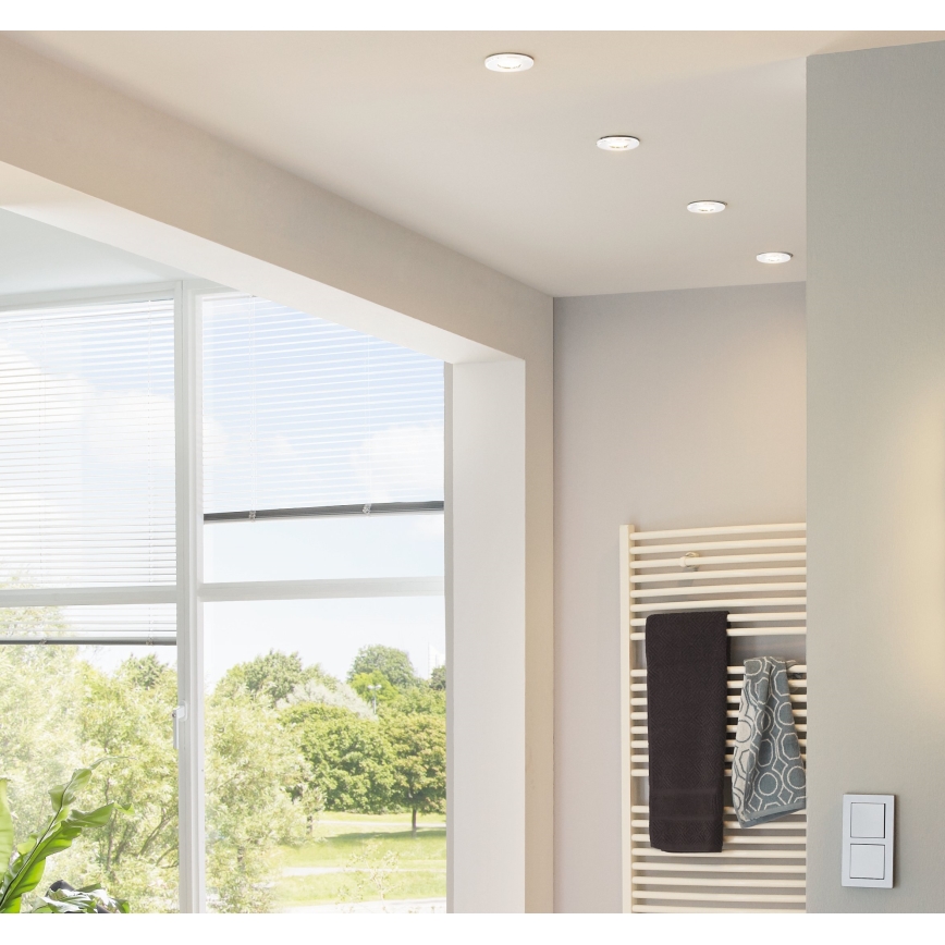 Eglo - 3er-Set LED-Einbauleuchte PENETO 1xGU10-LED/3W/230V