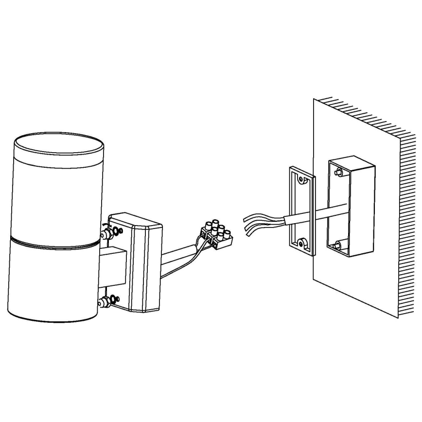 Eglo - LED-Außenleuchte LED/3,7W/230V IP44