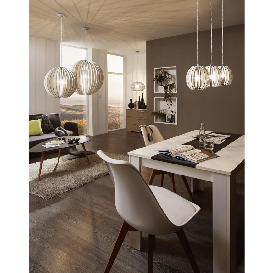 Eglo 94444 - Kronleuchter COSSANO 3xE27/60W/230V