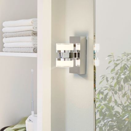 Eglo - LED-Wandleuchte für Badezimmer 2xLED/4,5W/230V IP44