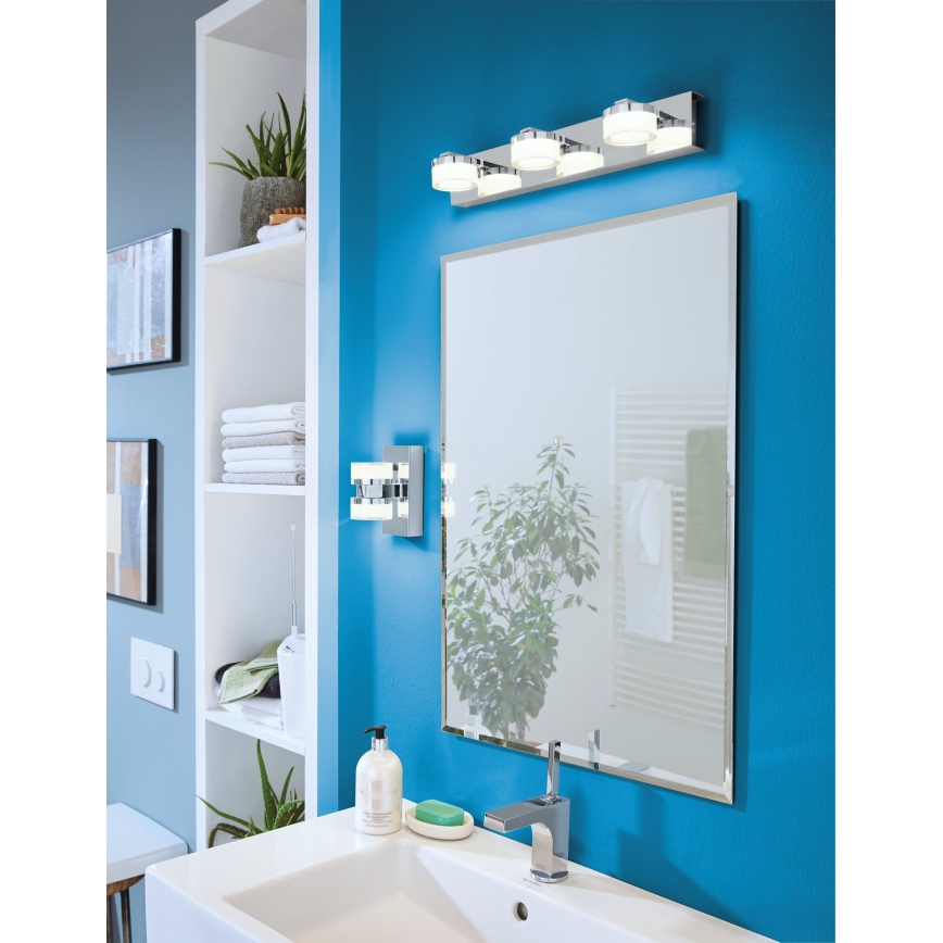 Eglo - LED Badezimmer-Wandleuchte 3xLED/4,5W/230V IP44