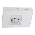 Eglo 94665 - Küchen-Unterbausteckdose SCHUKO including USB TAXANO