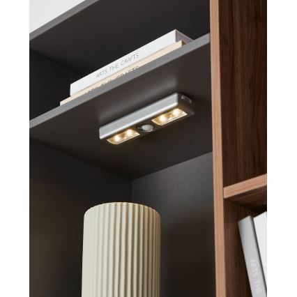 Eglo - LED Orientierungsleuchte mit Sensor 4xLED/3xAAA