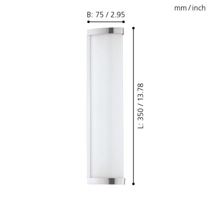 Eglo - LED Badezimmerleuchte LED/8W/230V IP44