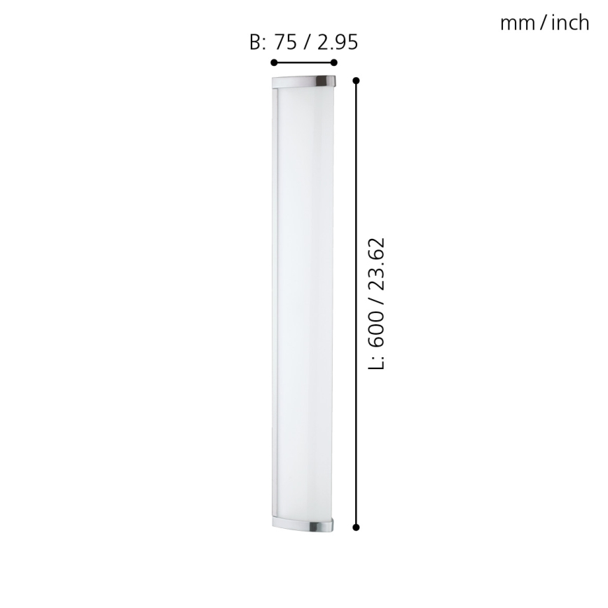 Eglo - LED-Badezimmerleuchte 1xLED/16W/230V IP44