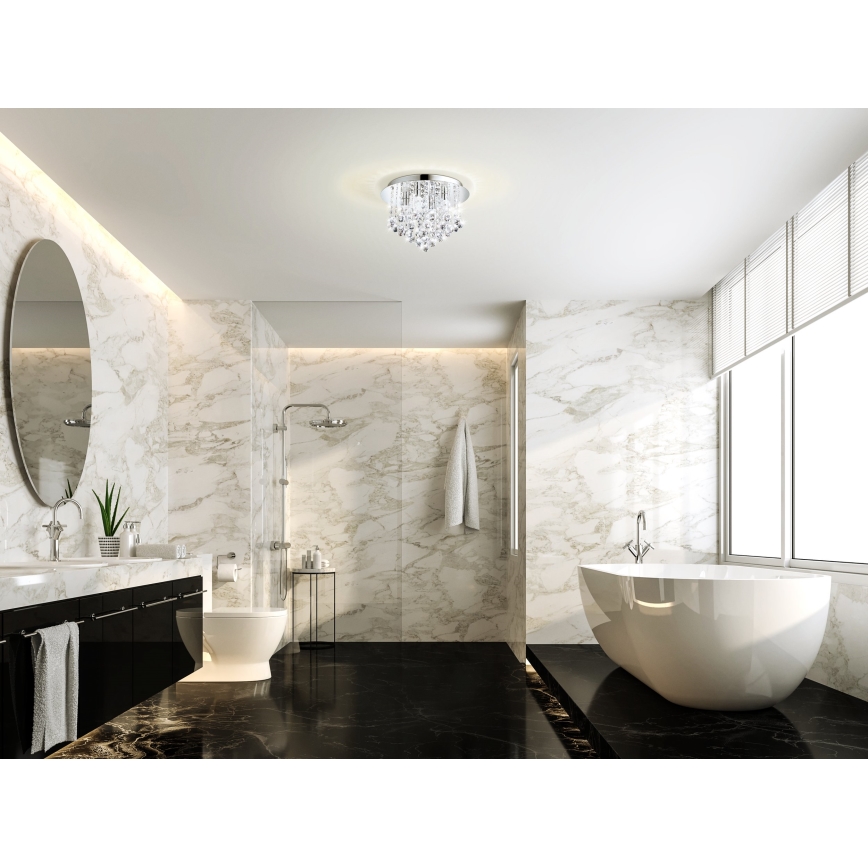 Eglo - LED Badezimmer-Deckenleuchte 4xG9/3W/230V IP44