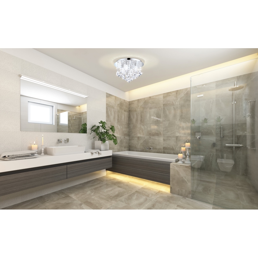 Eglo - LED-Deckenleuchte für das Badezimmer 4xG9/3W/230V IP44