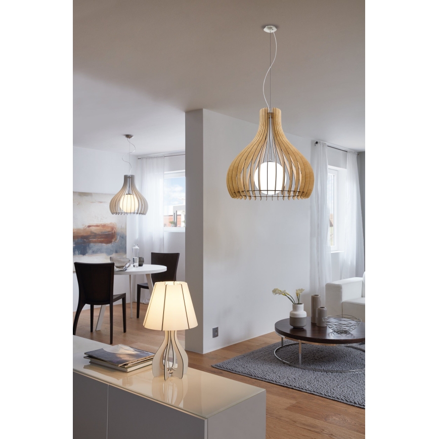 Eglo 94951 - Tischlampe COSSANO 1xE27/60W/230V