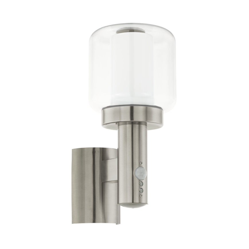 Eglo 95017 - Outdoor leuchte mit Sensor POLIENTO 1xE27/40W