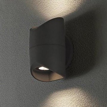 Eglo 95076 - Außenwandleuchte ABRANTES 2xLED/6W/230V