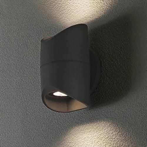 Eglo 95076 - Außenwandleuchte ABRANTES 2xLED/6W/230V