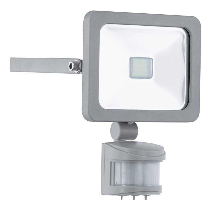 Eglo 95407 - LED-Strahler mit Sensor FAEDO 1 1xLED/10W/230V IP44
