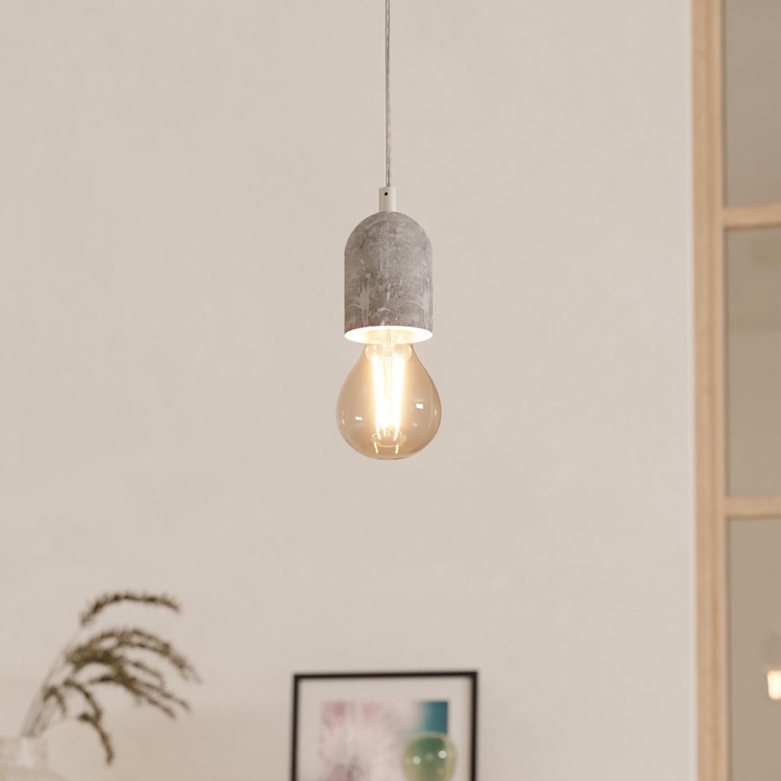 Eglo 95522 - Kronleuchter SILVARES 1xE27/60W/230V