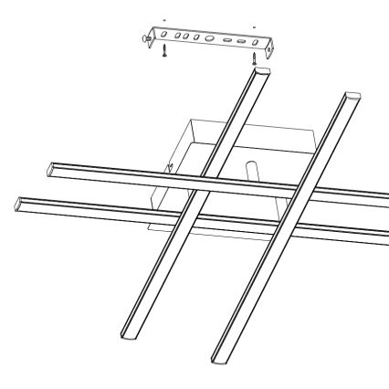 Eglo - LED Deckenleuchte LED/24W/230V