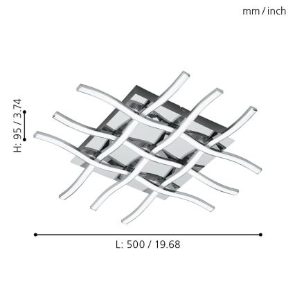 Eglo - LED Deckenleuchte LED/36W/230V