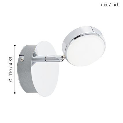 Eglo - LED-Spot LED/5,4W/230V