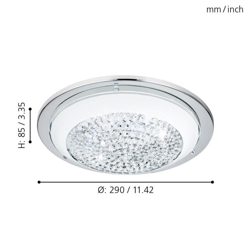 Eglo 95639 - LED-Einbauleuchte ACOLLA 3xLED/3,6W/230V