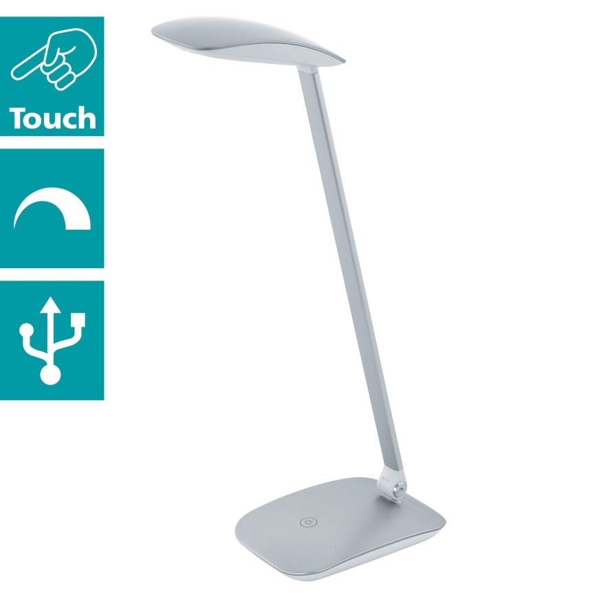Eglo - LED Tischlampe 1xLED/4,5W/USB