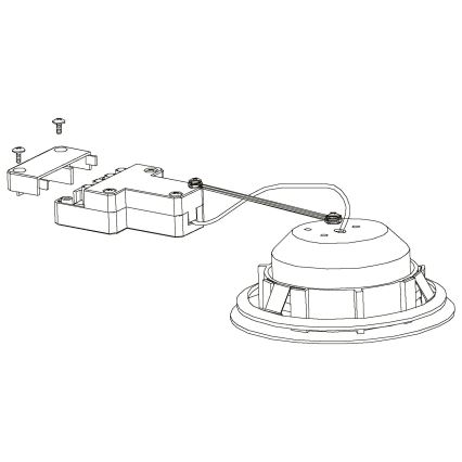 Eglo - LED Einbauleuchte 1xLED/4,9W/230V