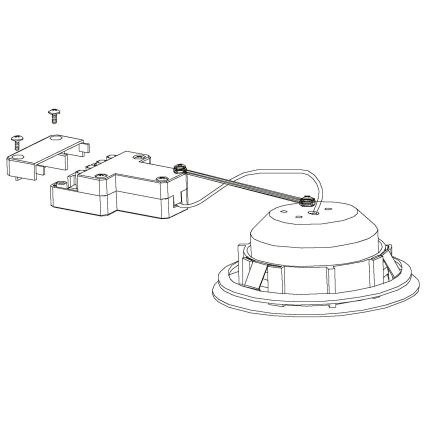 Eglo - LED Einbauleuchte 1xLED/4,9W/230V